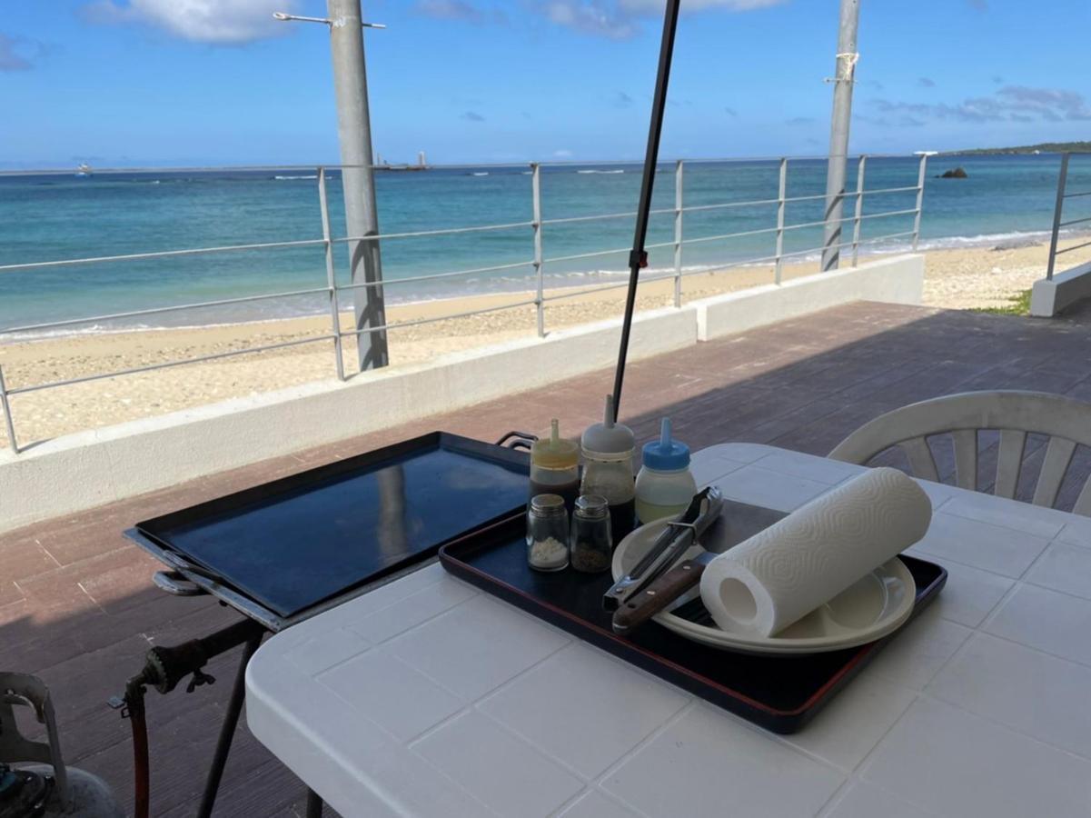 Hotel & Restaurant On The Beach Lue Motobu Exterior foto